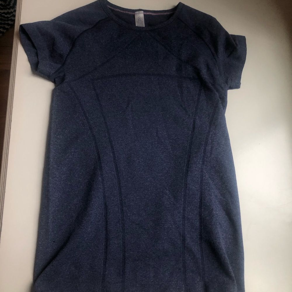 Girls ivivva athletic shirt dark purple size 14